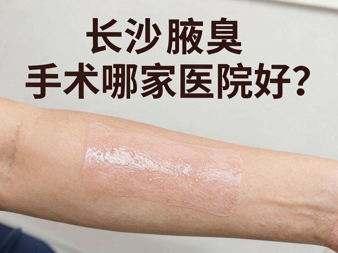 长沙腋臭手术哪家医院好？附大腋臭专科带你拆解腋臭手术医院选择标准