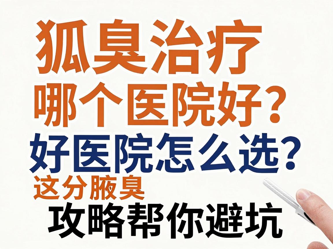 狐臭治疗哪个医院好?好医院怎么选?这份攻略帮你避坑 狐臭治疗哪个医院好?好医院怎么选?这份攻略帮你避坑