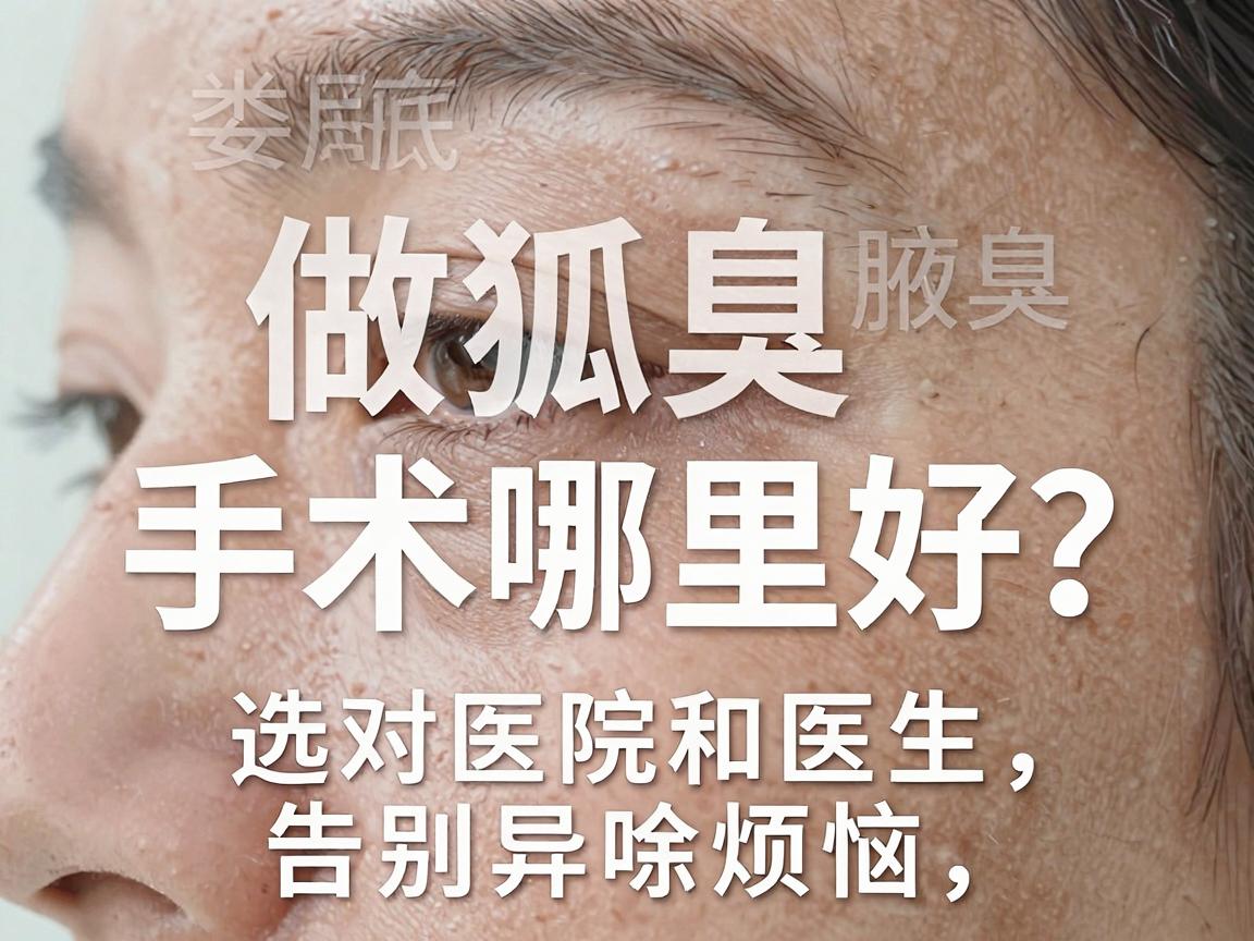 娄底做狐臭微创手术哪里好?选对医院和医生,告别异味烦恼 娄底做狐臭微创手术哪里好?选对医院和医生,告别异味烦恼