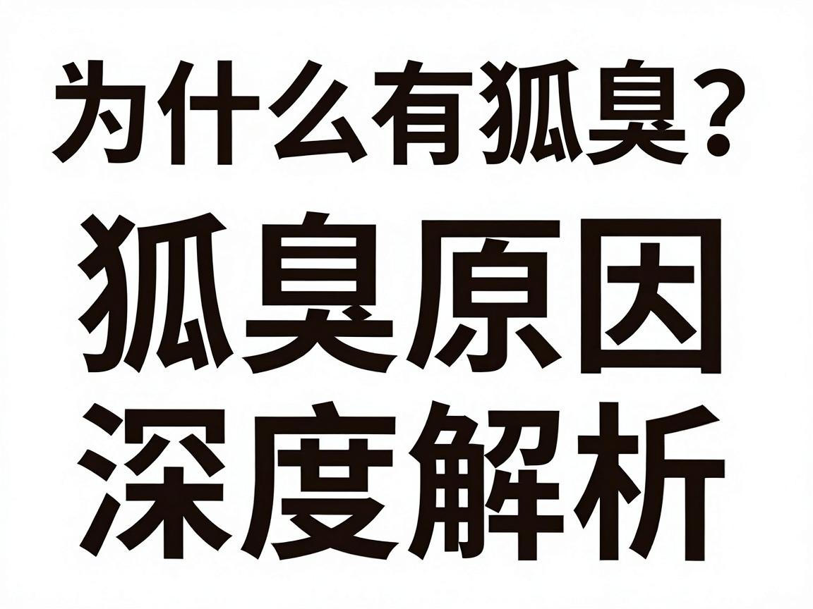 为什么有狐臭？狐臭原因深度解析，从根源到日常，彻底告别狐臭尴尬