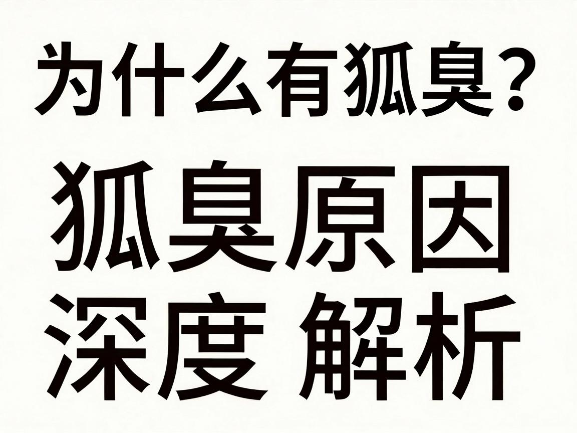 为什么有狐臭？狐臭原因深度解析，从根源到日常，彻底告别狐臭尴尬