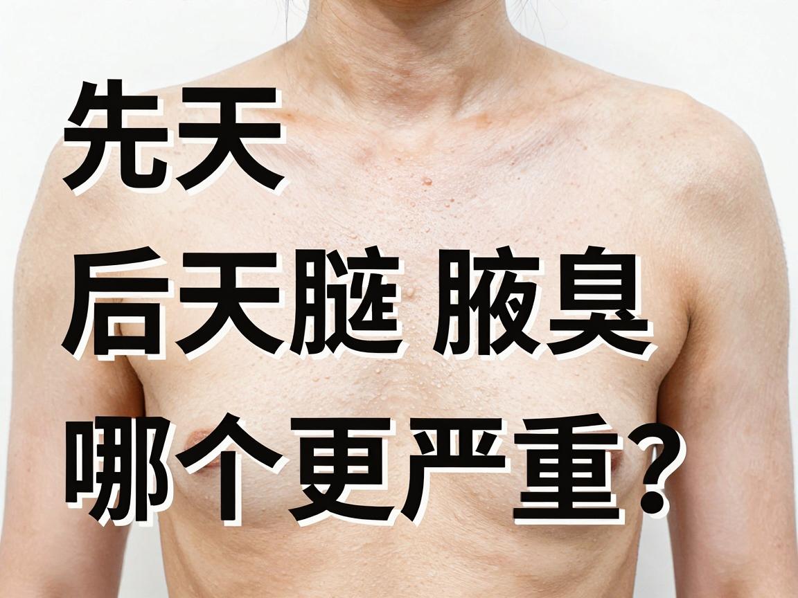先天腋臭与后天腋臭哪个更严重？从根源到治疗，一文说清严重性差别