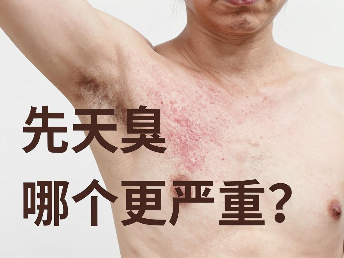 先天腋臭与后天腋臭哪个更严重？从根源到治疗，一文说清严重性差别