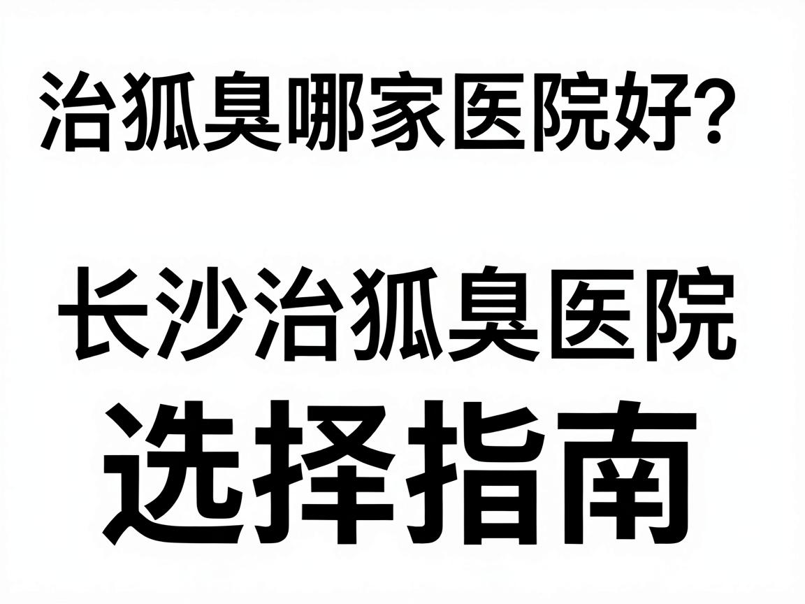 治狐臭哪家医院好?长沙治狐臭医院选择指南,这些细节别忽略 治狐臭哪家医院好?长沙治狐臭医院选择指南,这些细节别忽略