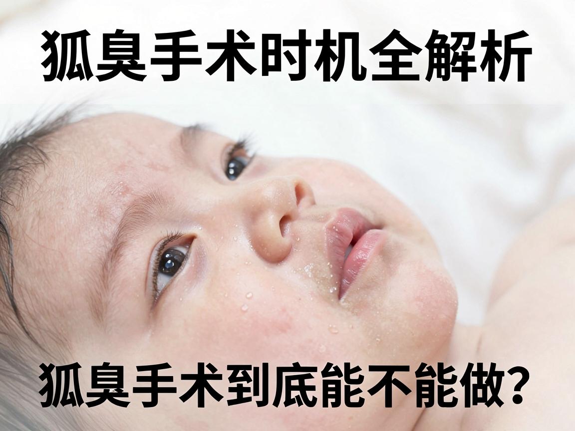 16岁男孩狐臭手术，狐臭手术时机全解析，狐臭手术到底能不能做？