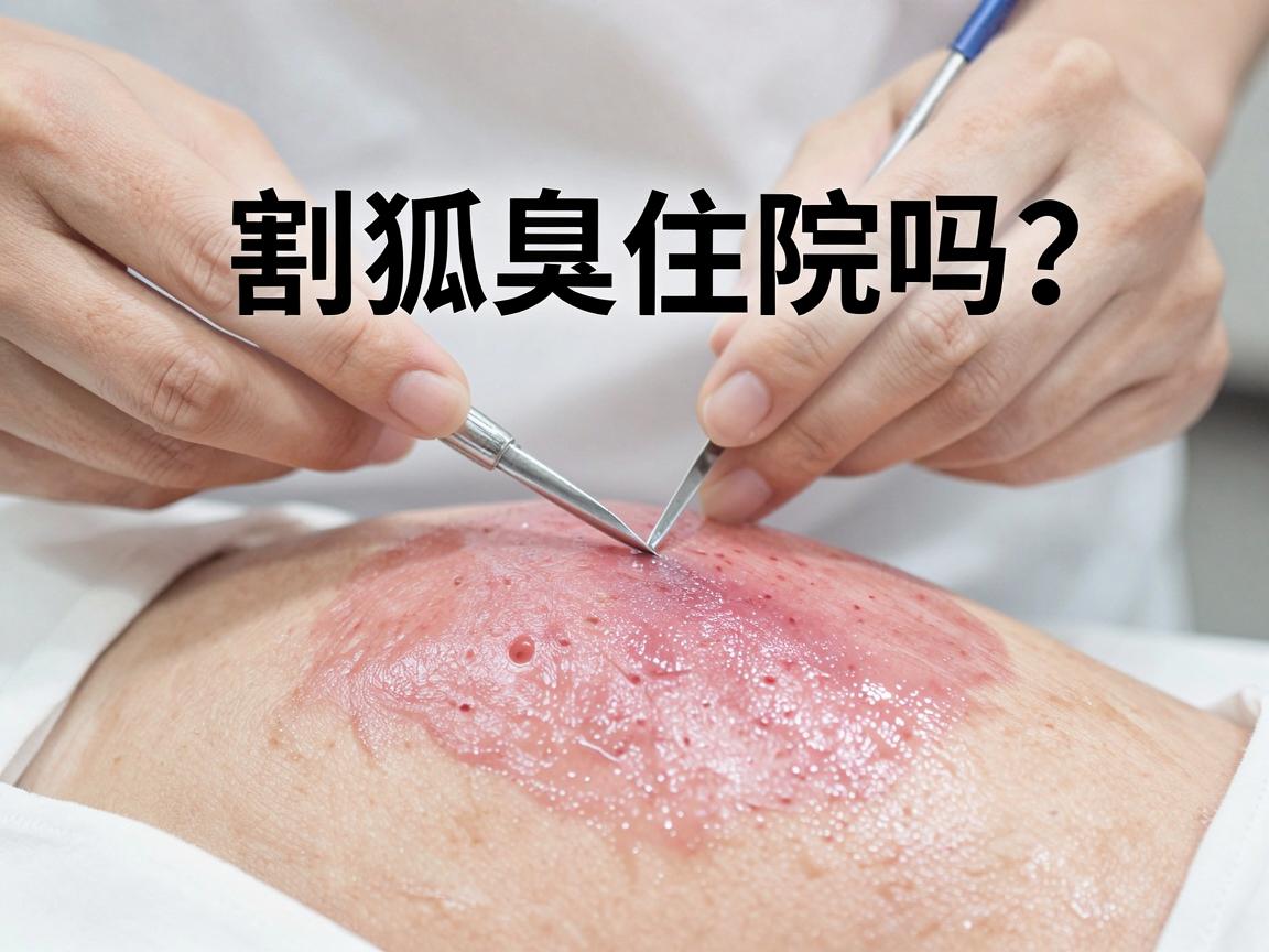 割狐臭手术需要住院吗?一文讲清割狐臭手术的住院问题与护理细节 割狐臭手术需要住院吗?一文讲清割狐臭手术的住院问题与护理细节