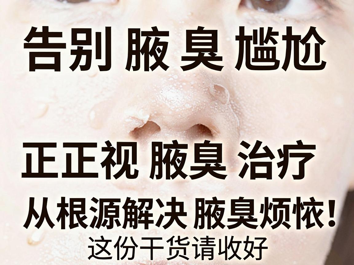 告别腋臭尴尬，正视腋臭治疗，从根源解决腋臭烦恼，这份干货请收好