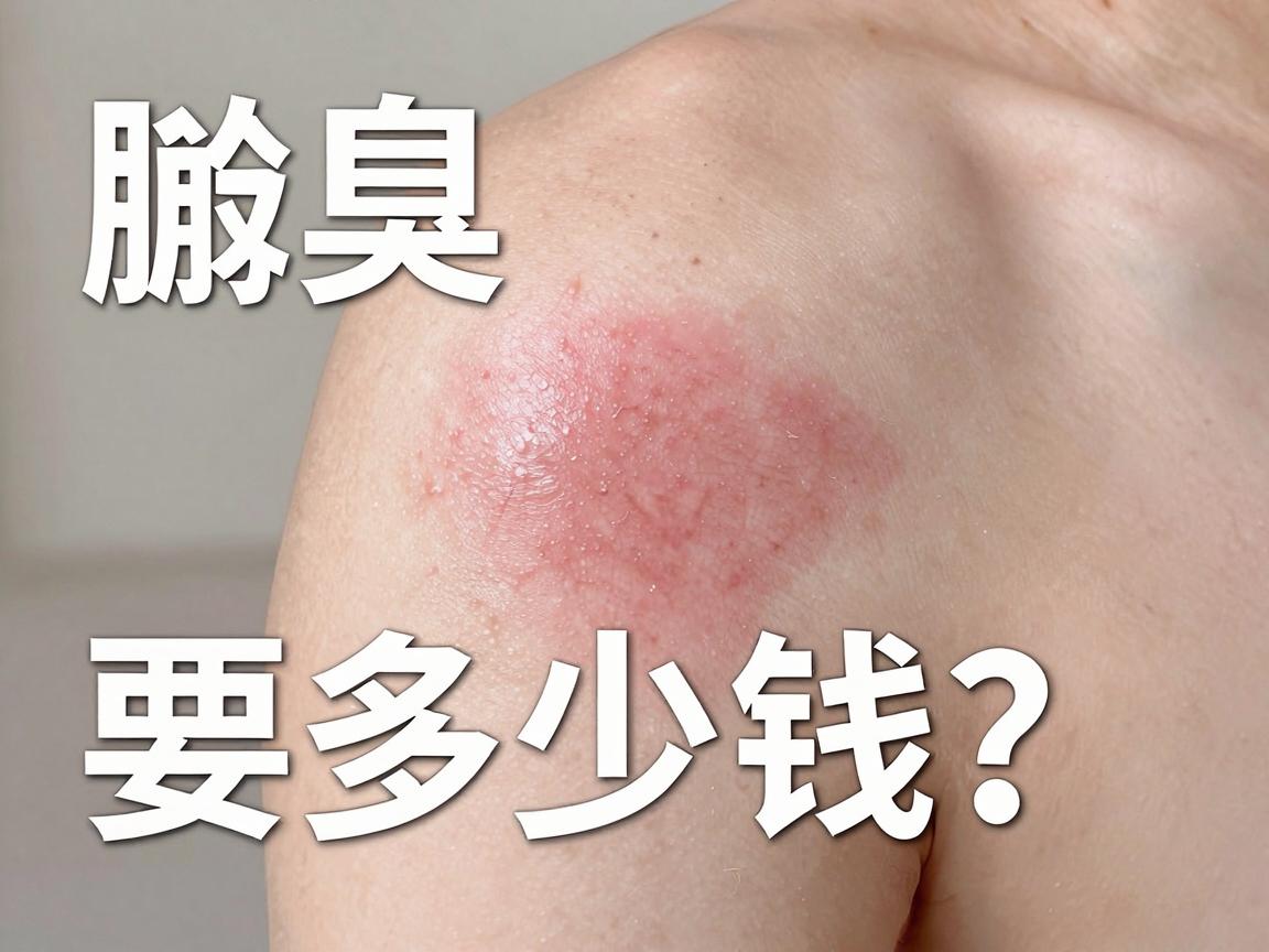 腋臭手术要多少钱？一文说清腋臭治疗费用到底要多少