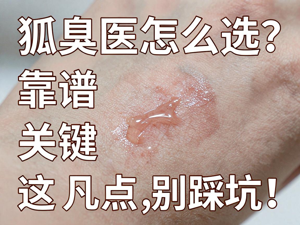 狐臭医院怎么选?靠谱狐臭医院关键看这几点,别踩坑! 狐臭医院怎么选?靠谱狐臭医院关键看这几点,别踩坑!