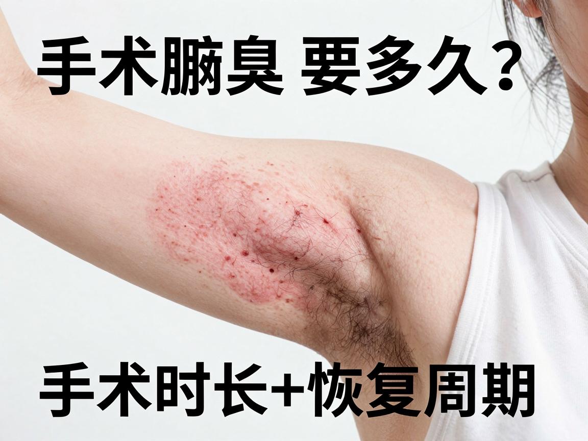 腋臭手术要多久？手术时长+恢复周期，一次讲清