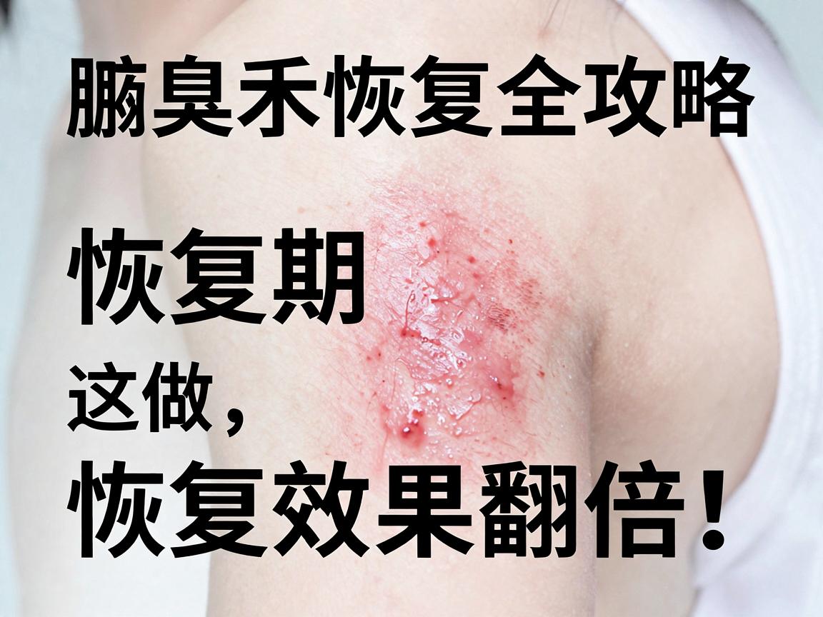 腋臭手术恢复全攻略，恢复期这样做，恢复效果翻倍！
