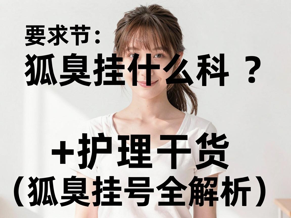 狐臭挂什么科？挂号指南+护理干货，别再挂错号白跑一趟（狐臭挂号全解析）