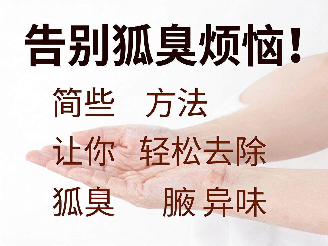 告别狐臭烦恼！这些简单方法让你轻松去除狐臭、远离狐臭异味