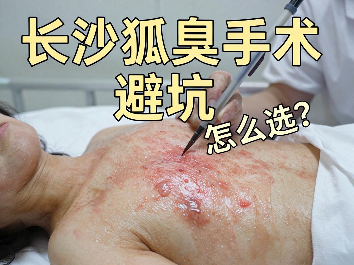 长沙狐臭手术医院怎么选？长沙狐臭手术避坑指南