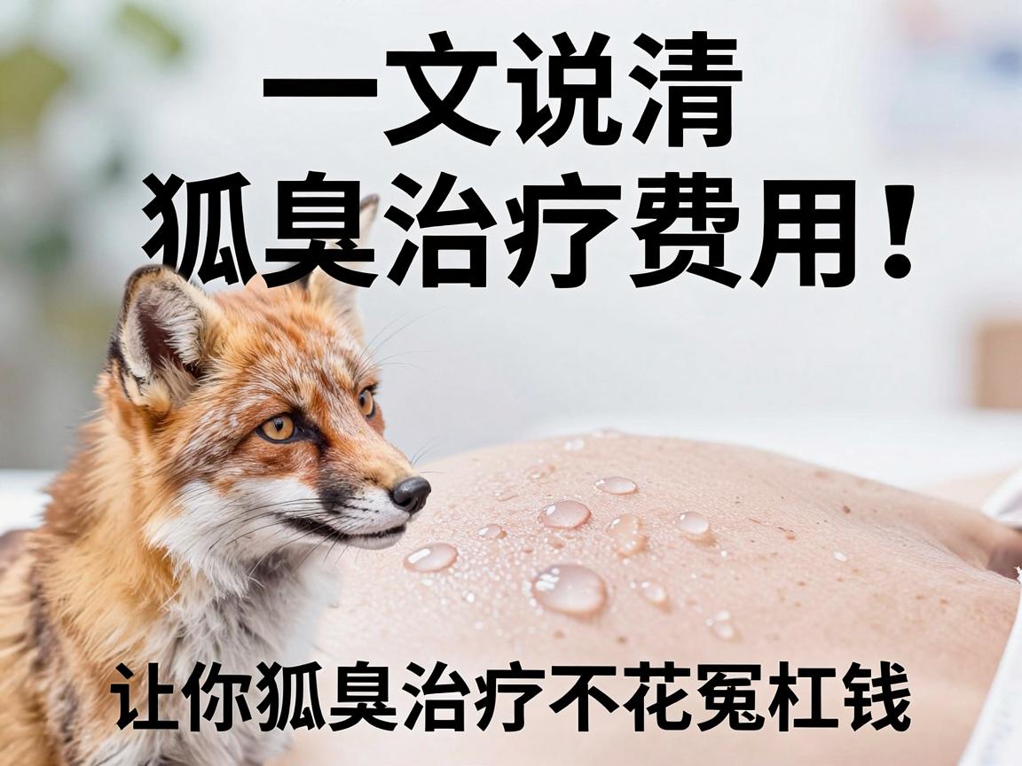 狐臭治疗多少钱？一文说清狐臭治疗费用，让你狐臭治疗不花冤枉钱