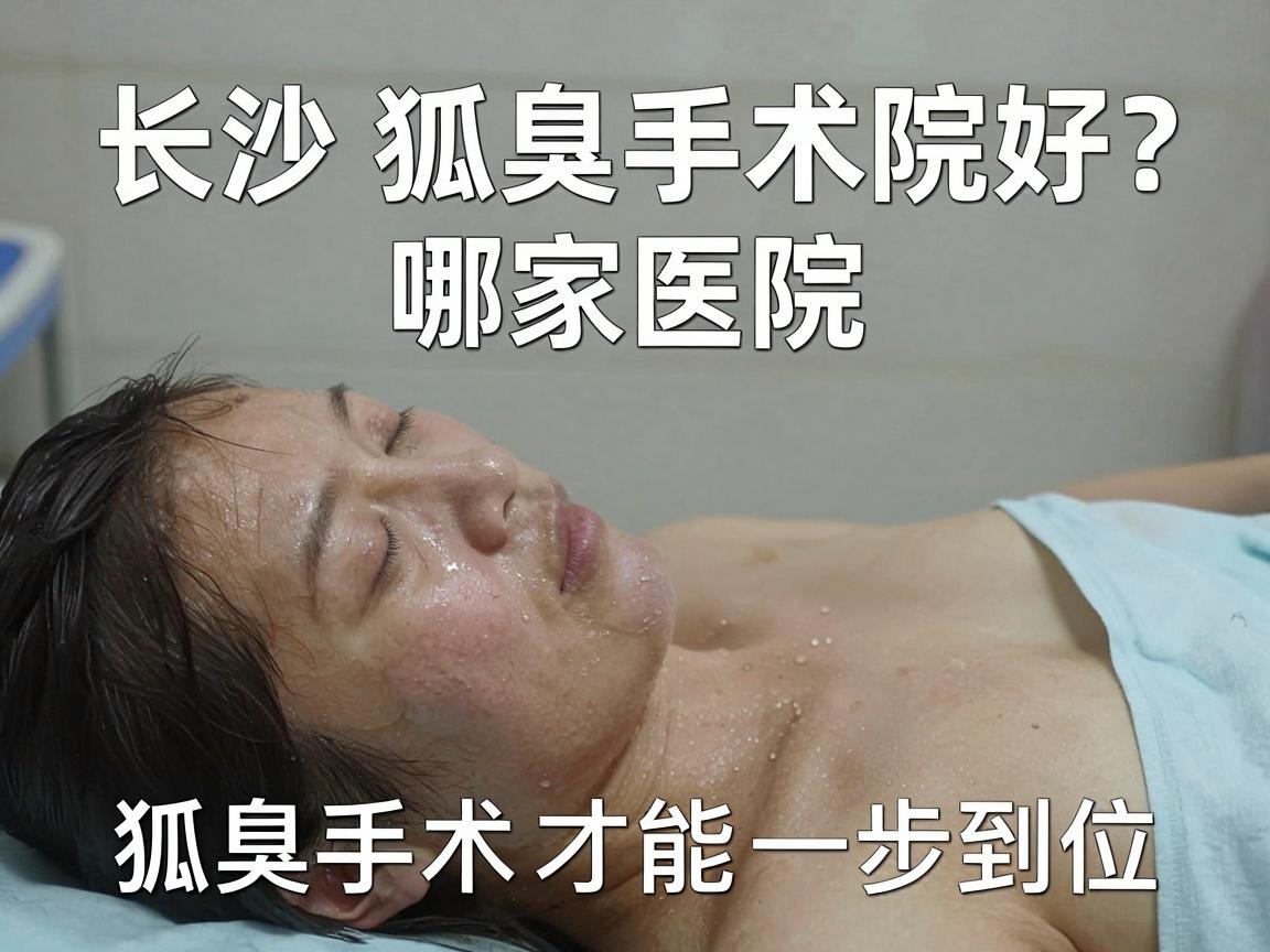 长沙狐臭手术哪家医院好？选对医院，狐臭手术才能一步到位