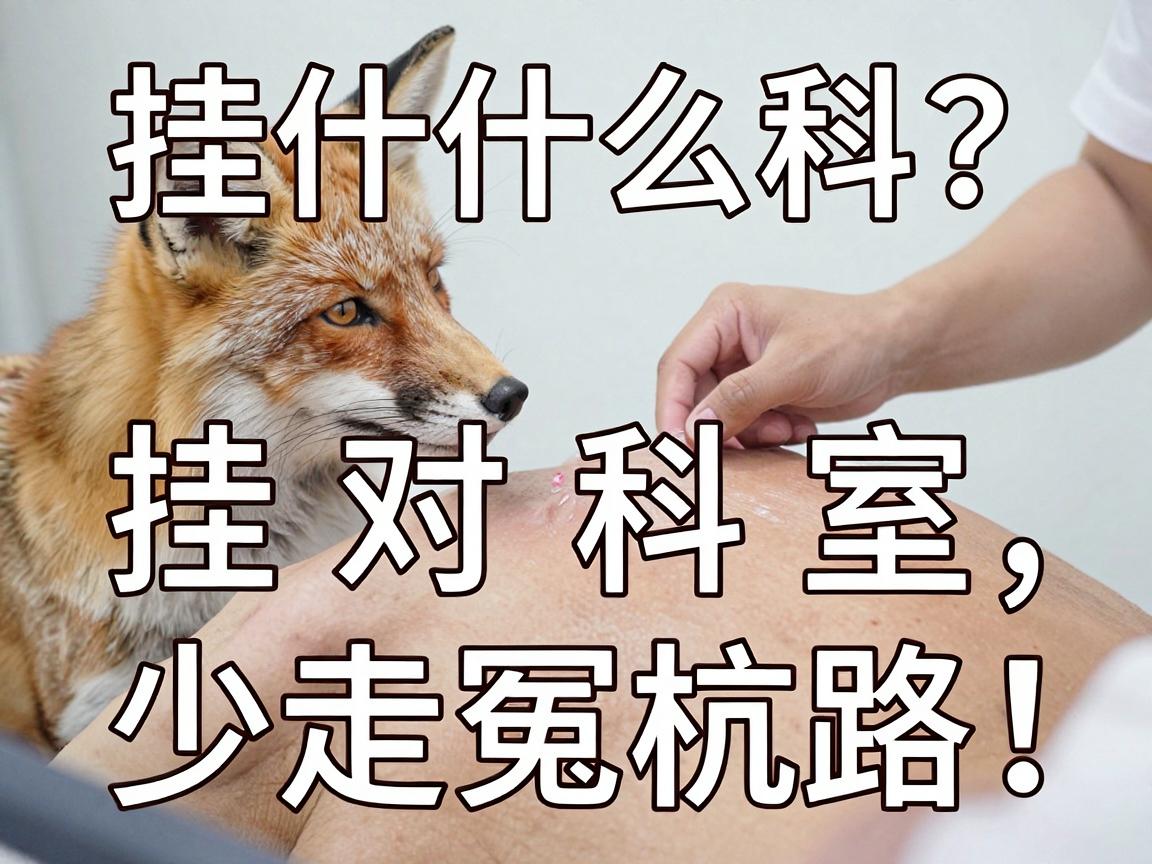 狐臭手术去医院挂什么科？挂对科室，少走冤枉路！