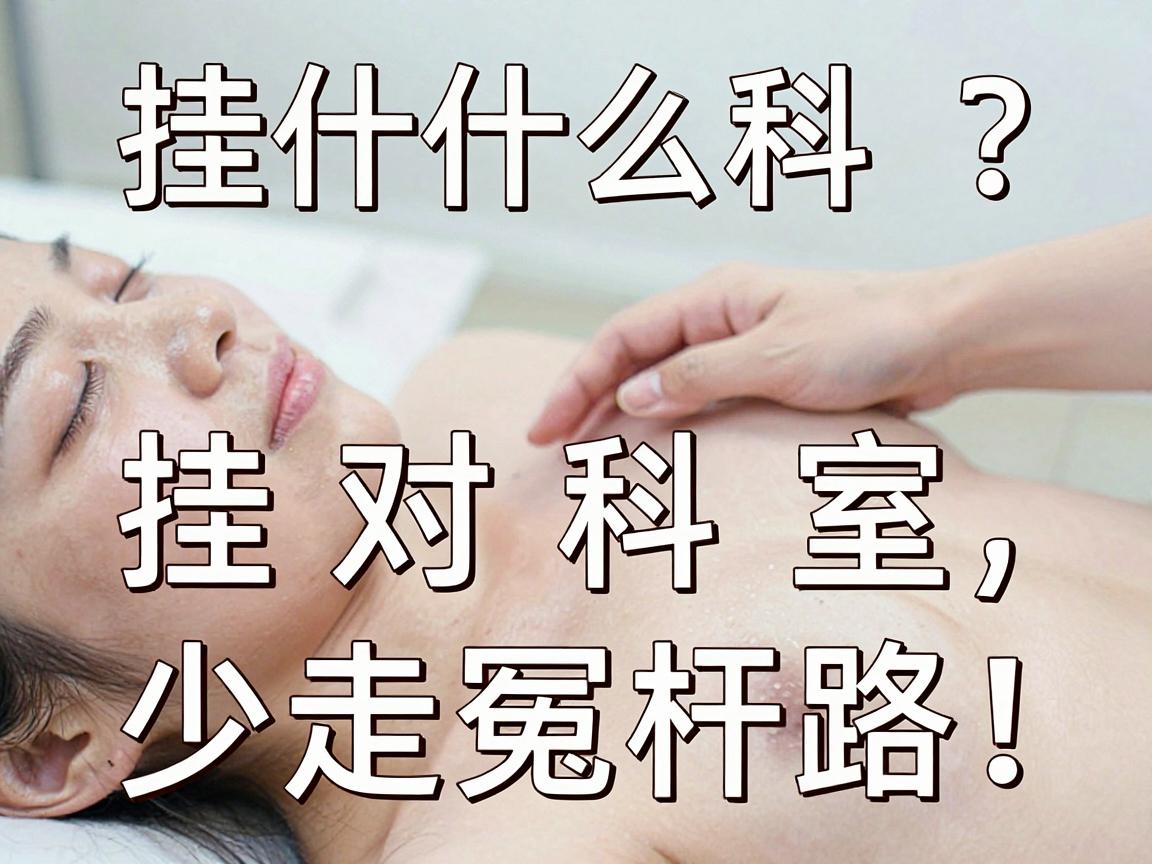 狐臭手术去医院挂什么科？挂对科室，少走冤枉路！