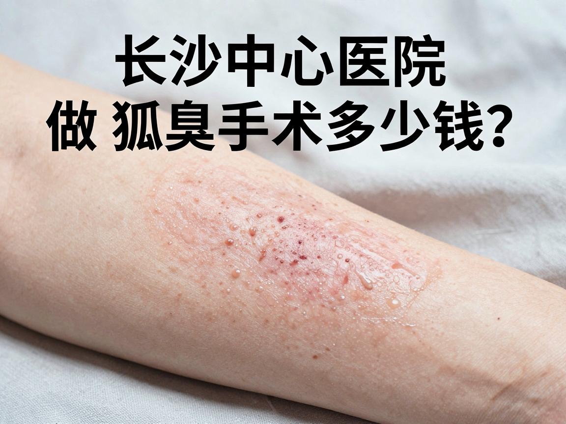 长沙中心医院做狐臭手术多少钱？一文说清腋臭手术费用与价格真相