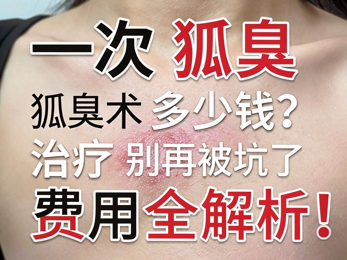 一次狐臭手术多少钱？狐臭治疗费用全解析，别再被坑了