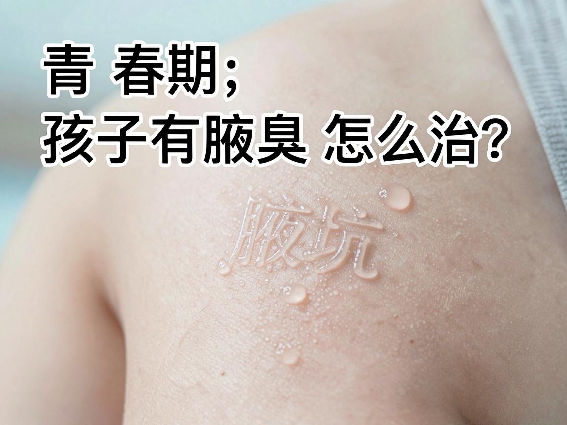 青春期孩子有腋臭怎么治？科学应对青春期腋臭，家长别踩坑