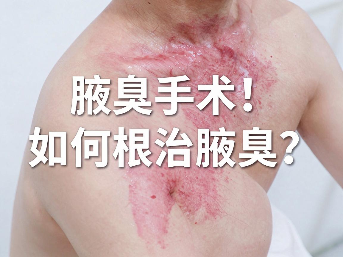 腋臭手术新选择，微创腋臭手术如何根治腋臭？这些细节你必须知道！