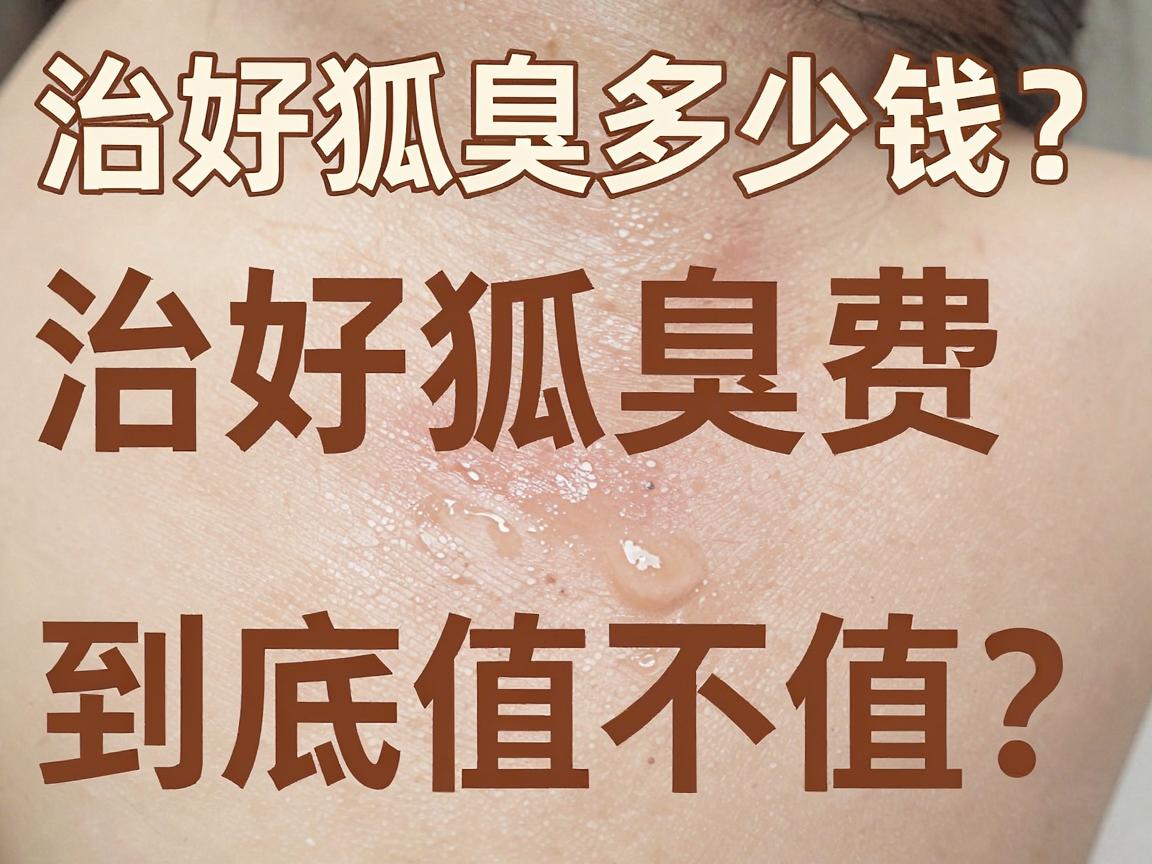 治好狐臭多少钱？治好狐臭的花费到底值不值？一文说清治好狐臭的真实成本