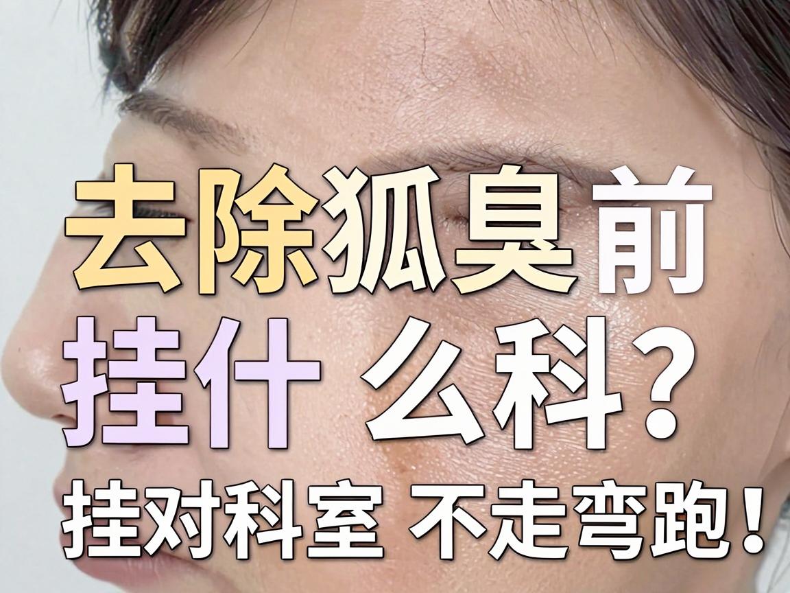 去除狐臭挂什么科？去除狐臭前必看！挂对科室不走弯路