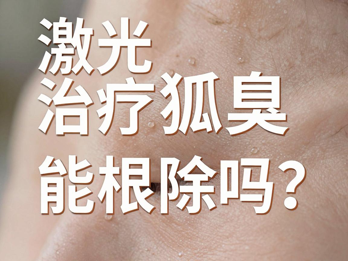 激光治疗狐臭能根除吗？一文讲透激光治狐臭的真相与关键