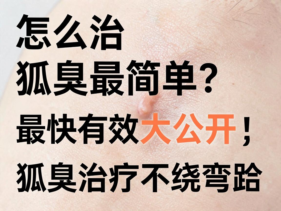 怎么治狐臭最简单？最快有效的方法大公开，狐臭治疗不绕弯路
