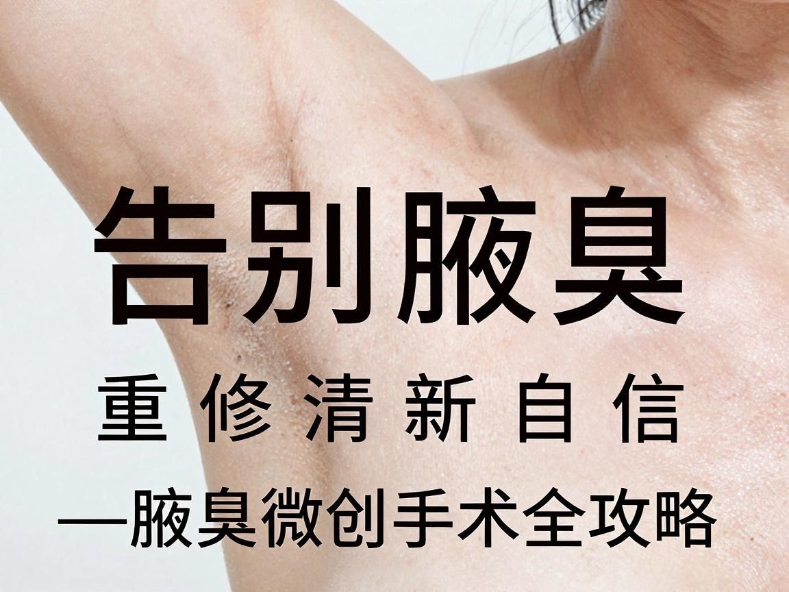 腋臭微创手术，告别腋臭，重修清新自信—腋臭微创手术全攻略