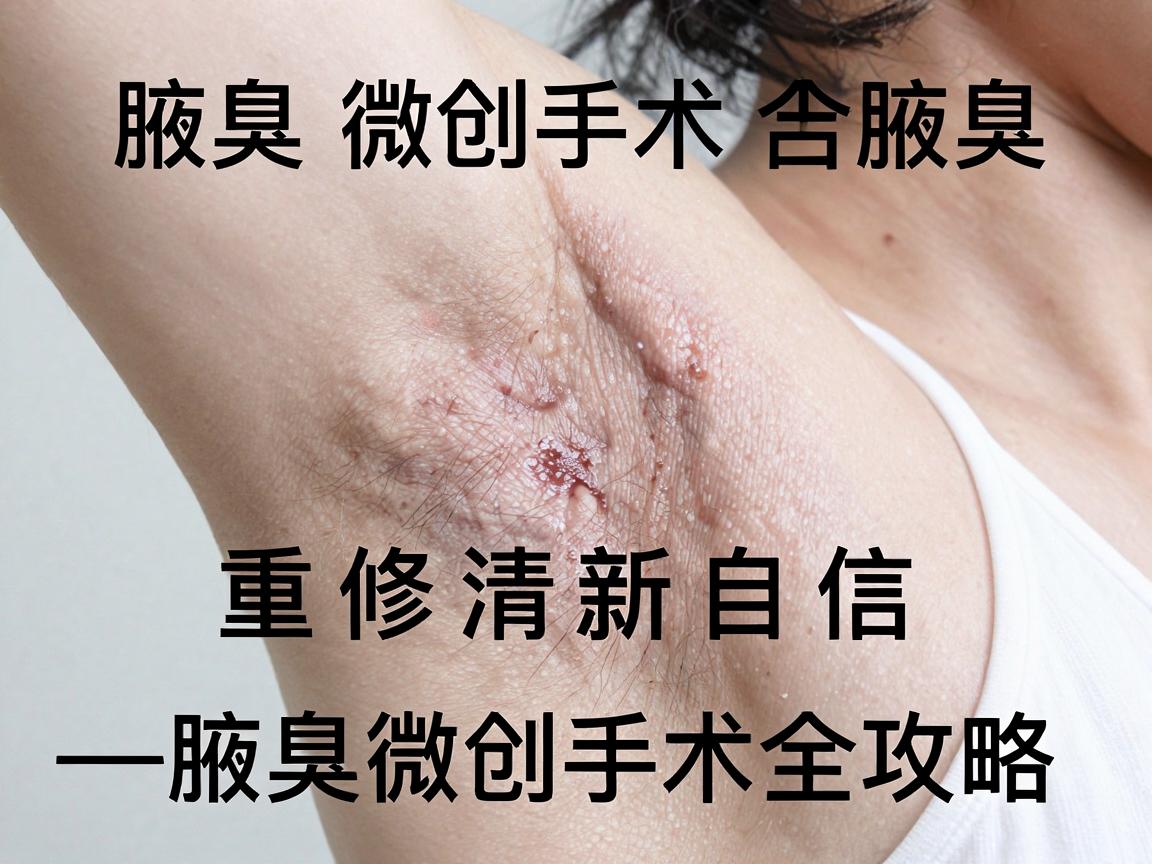 腋臭微创手术，告别腋臭，重修清新自信—腋臭微创手术全攻略