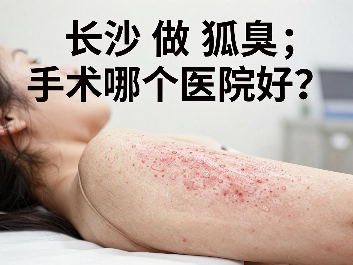 长沙做狐臭手术哪个医院好？选对医院才是祛除狐臭的关键
