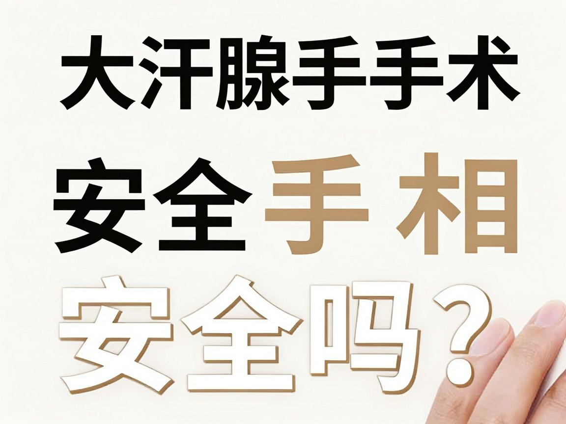 去大汗腺手术安全吗？揭秘大汗腺手术的安全真相与安全指南