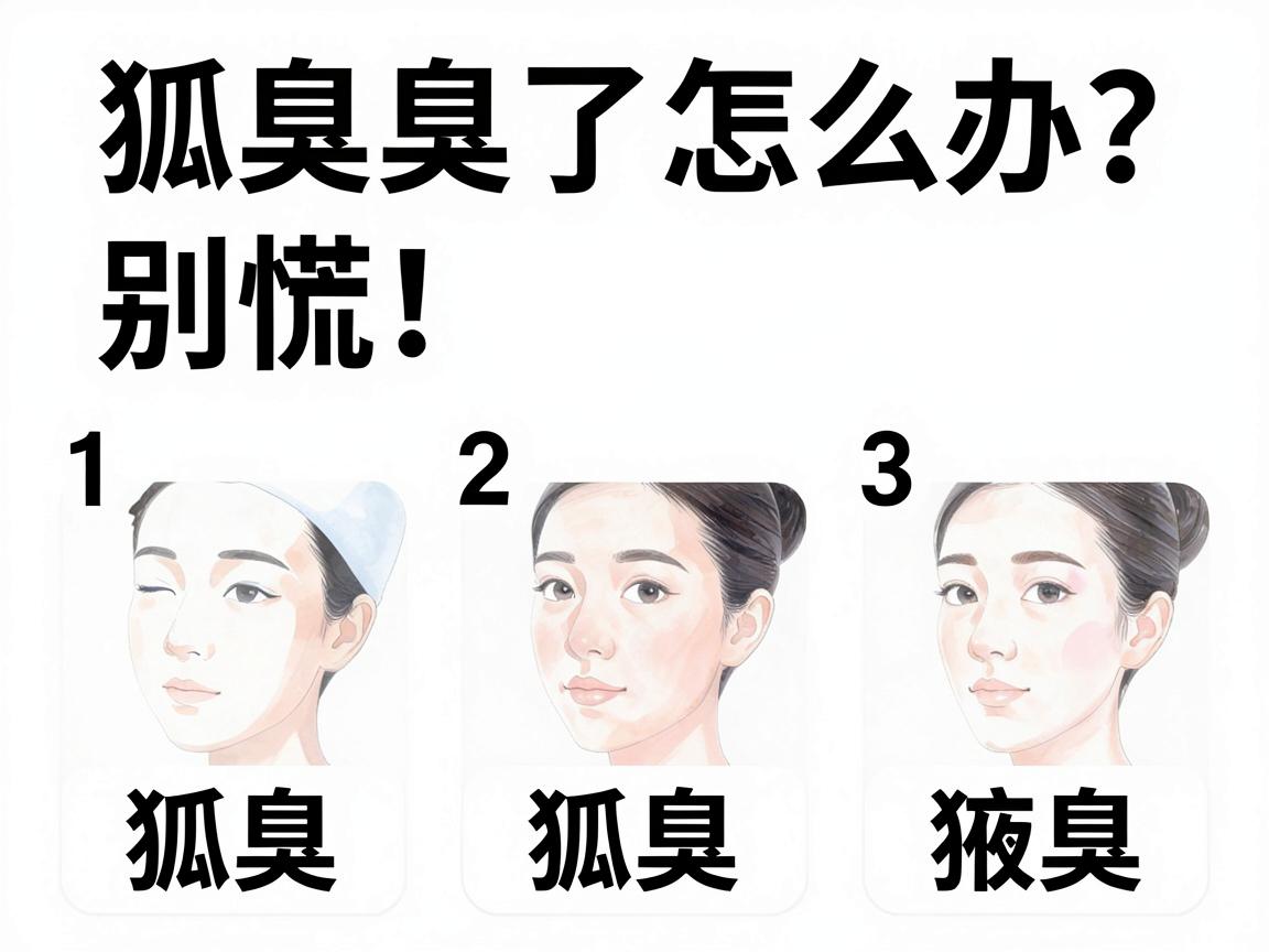 狐臭了怎么办？别慌！三步科学应对狐臭问题