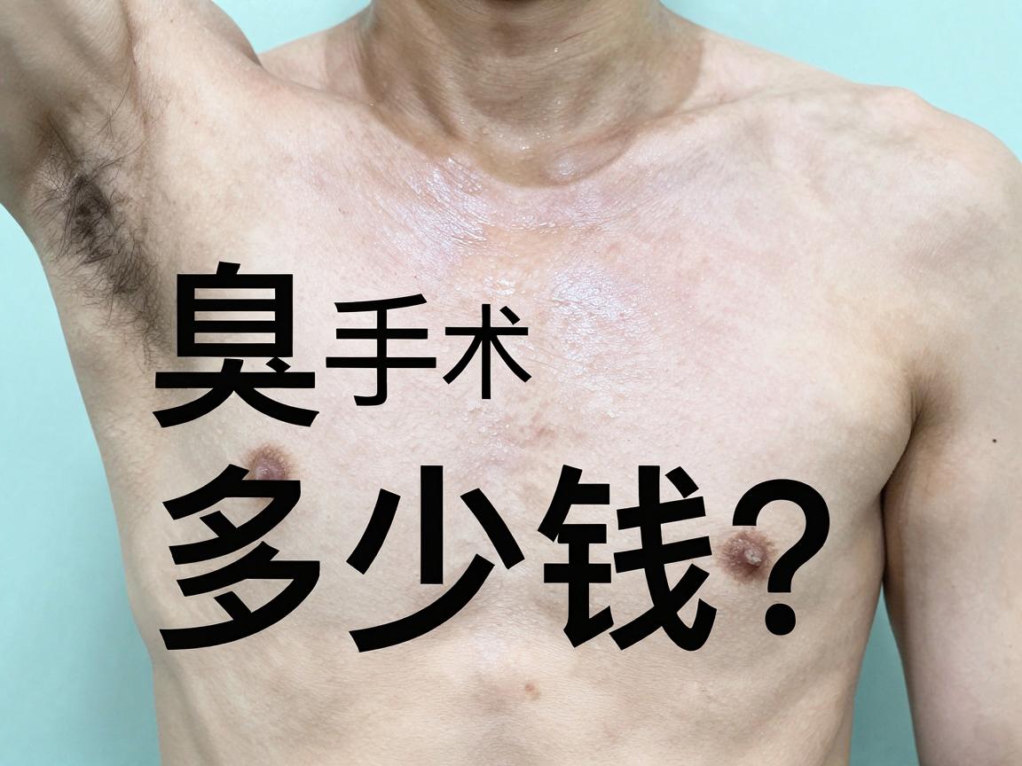 腋臭手术大概多少钱？一文讲清腋臭手术费用差异与省钱要点