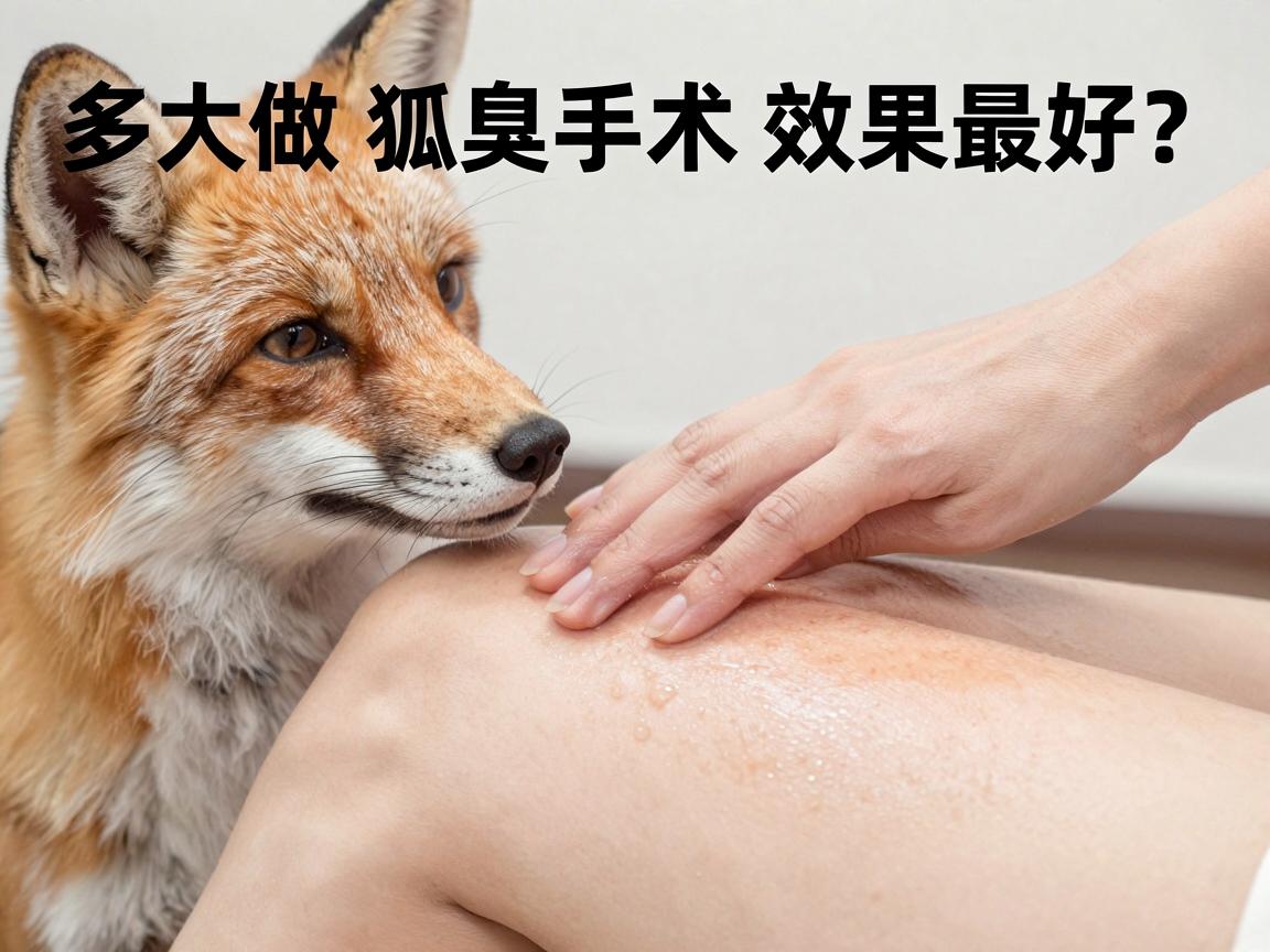狐臭手术多大做合适？多大做狐臭手术效果最好？千万别错过最佳时机