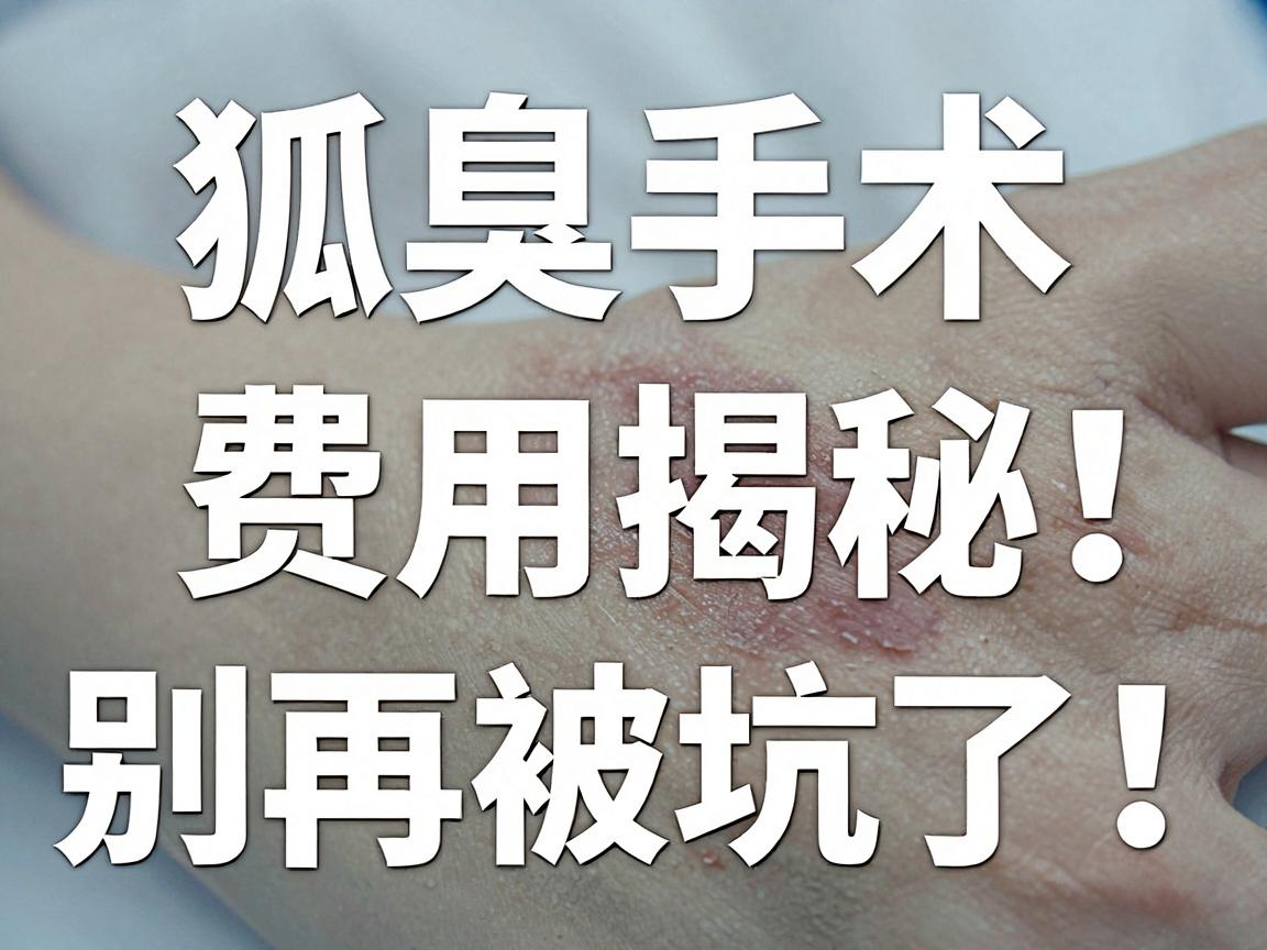 正规医院去除狐臭大概要多少钱？狐臭手术费用大揭秘，别再被坑了！