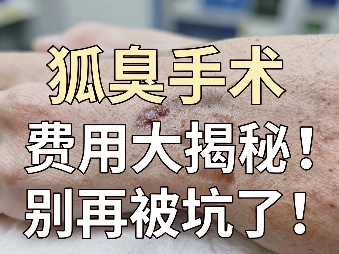 正规医院去除狐臭大概要多少钱？狐臭手术费用大揭秘，别再被坑了！