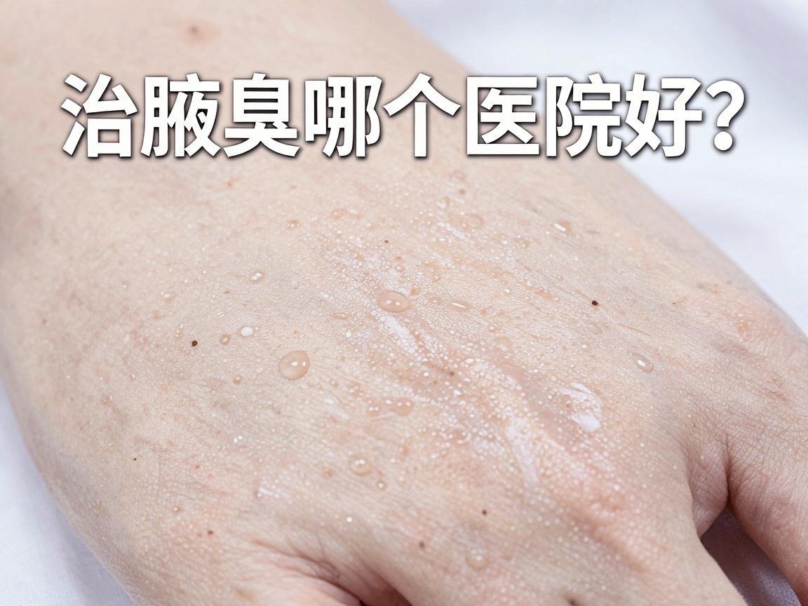 治腋臭哪个医院好？治腋臭选对医院是关键，治腋臭别盲目