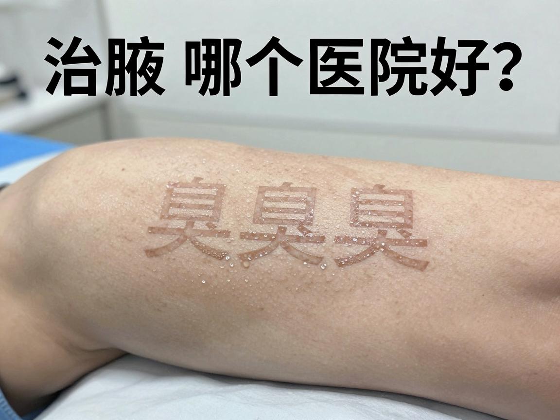 治腋臭哪个医院好？治腋臭选对医院是关键，治腋臭别盲目