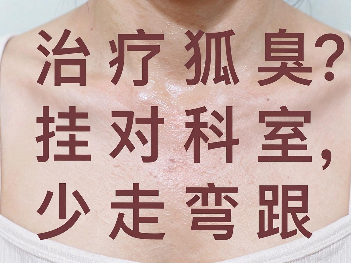 治疗狐臭挂什么科？挂对科室，少走弯路才能根治狐臭