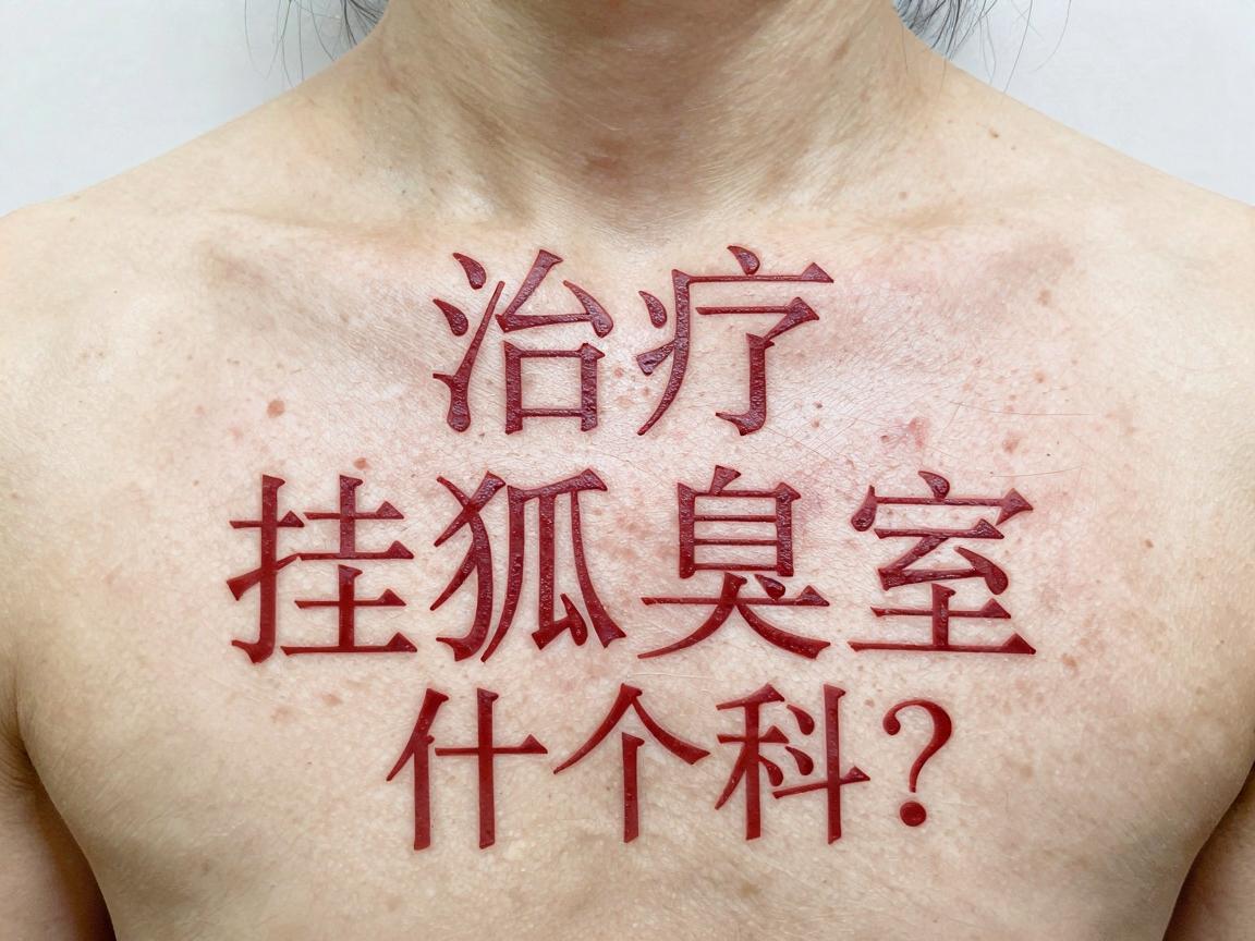治疗狐臭挂什么科？挂对科室，少走弯路才能根治狐臭