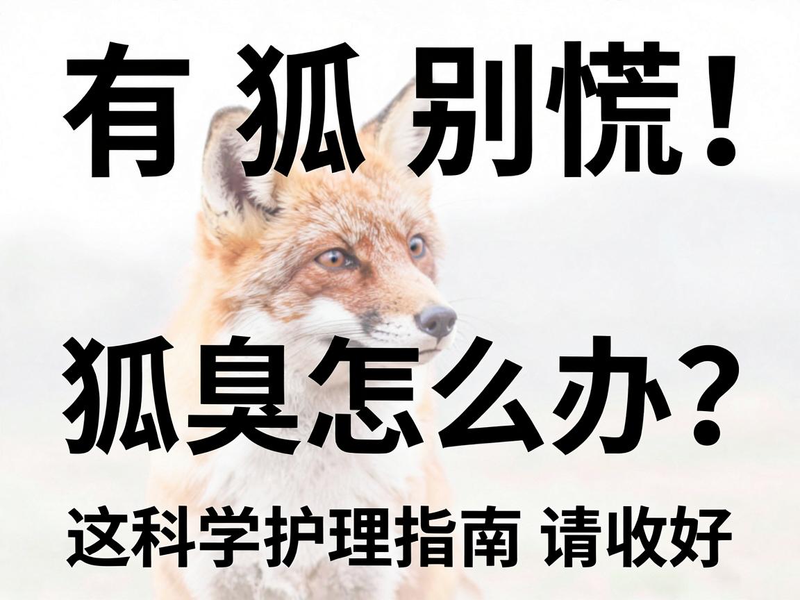 有狐臭别慌！狐臭怎么办？这份科学护理指南请收好