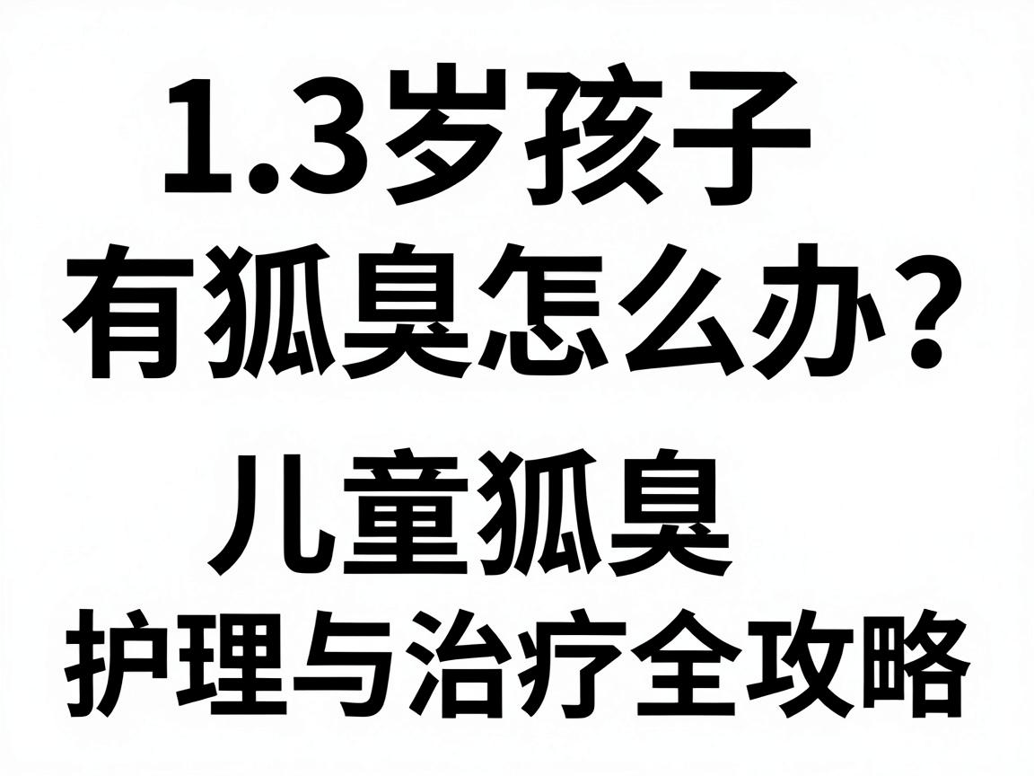 13岁孩子有狐臭怎么办?家长必看的儿童狐臭护理与治疗全攻略 13岁孩子有狐臭怎么办?家长必看的儿童狐臭护理与治疗全攻略