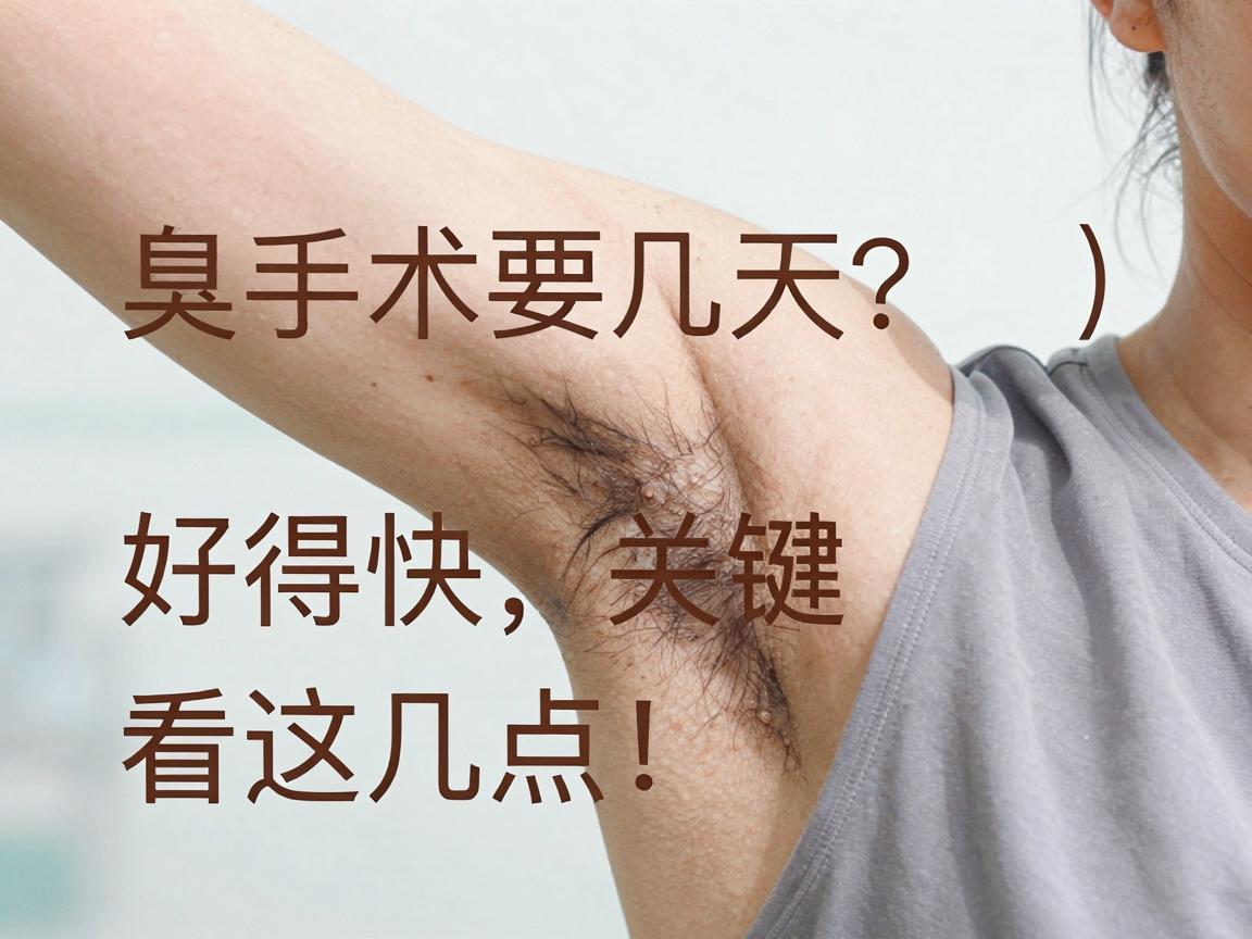 腋臭手术恢复期要几天？好得快，关键看这几点！腋臭手术恢复时间全解析）