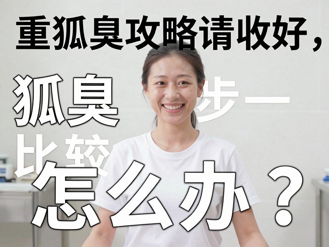 狐臭比较重怎么办？别慌，这份重狐臭攻略请收好，一步步教你摆脱重味困扰