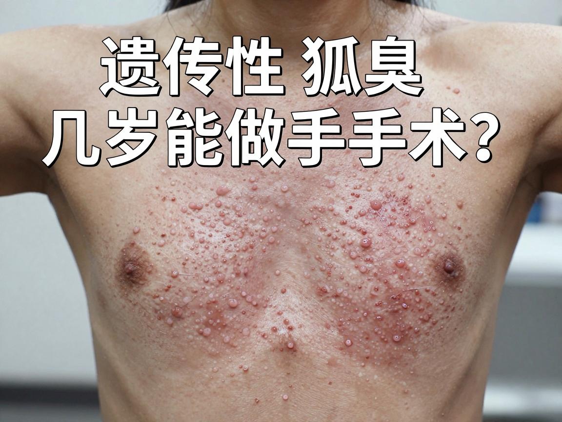 遗传性狐臭几岁能做手术？遗传性狐臭手术年龄，家长必看关键节点