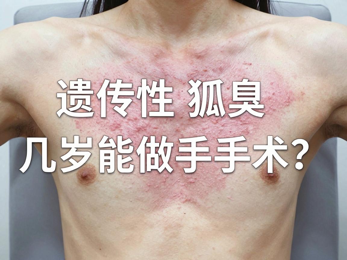 遗传性狐臭几岁能做手术？遗传性狐臭手术年龄，家长必看关键节点