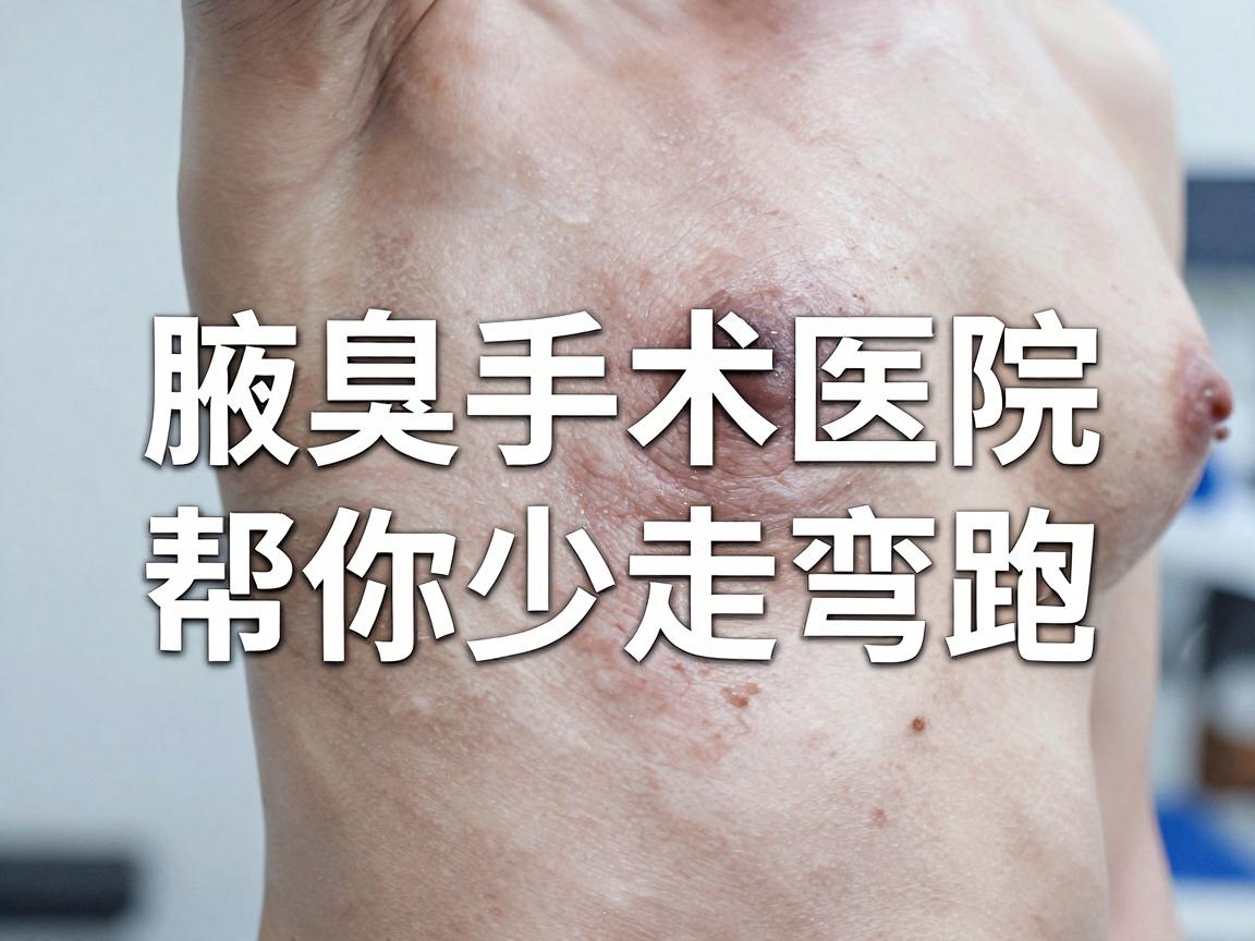 腋臭手术选对医院很重要，这篇腋臭手术医院指南帮你少走弯路